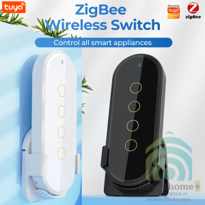 Điều Khiển Ngữ Cảnh 4 Nút Gắn Tường Zigbee Tuya ZNC3